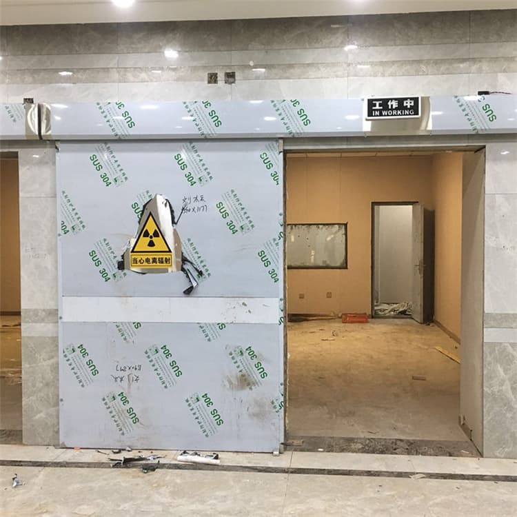 民勤双扇电动防护铅门